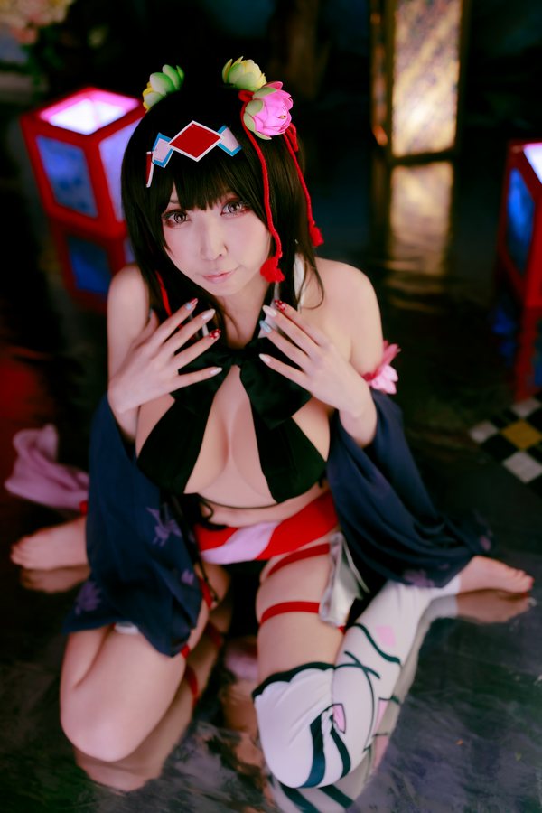 [KURUPIKA (桃色れく)] 水着姫 清姫+刑部姫 [261P/362M]