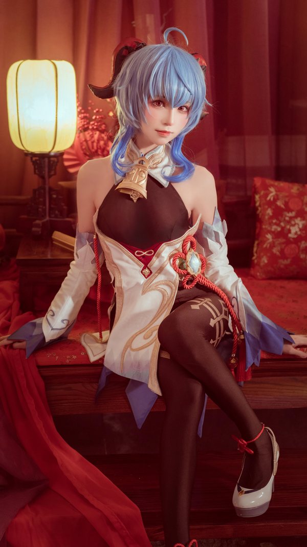 [Kitaro_绮太郎] 甘雨 [23P/435MB]